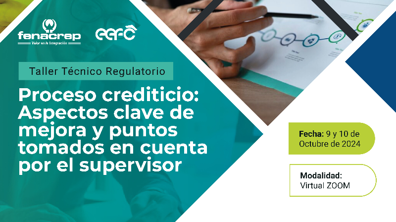 Proceso crediticio: Aspectos clave de mejora y puntos tomados en cuenta por el supervisor