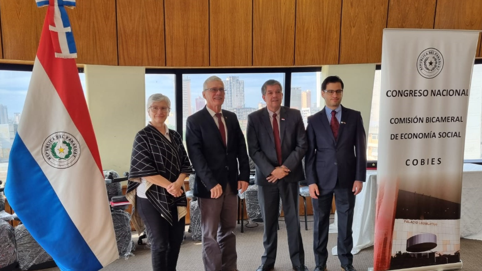 DGRV-COOPSUR es reconocida por el Congreso Nacional de Paraguay por su valioso aporte al sector cooperativo