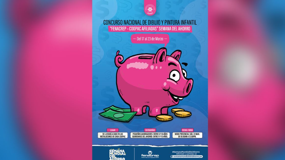 Concurso Nacional de Dibujo y Pintura Infantil: "El ahorro para mi futuro"